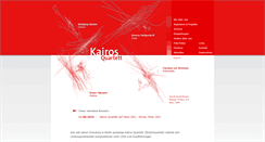 Desktop Screenshot of kairosquartett.de