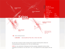 Tablet Screenshot of kairosquartett.de